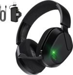 Wireless Gaming Headset for Xbox Series X/S, Xbox One, PS5, PC, Mac, Bluetooth 6.0 Gaming Headphones with Flip-to-Mute Noise-Canceling Mic, Foldable, 3D Surround Sound, 45H Battery - Black - Image 2