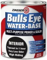 Zinsser 02244 Bulls Eye Water-Base Primer and Sealer, Quart, White - Image 2