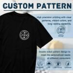 Custom T Shirts for Men Women,Customized T Shirts with Logo Text Photo,Personalized Shirts Front&Back Print - Image 4