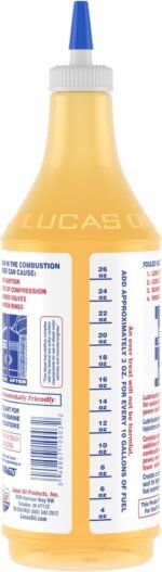 Lucas Oil 10003 Fuel Treatment - 1 Quart - Image 3