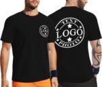 Custom T Shirts for Men Women,Personalized Shirts with Photo Logo Text,Customized T-Shirt for Front & Back Print - Image 3