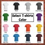 Custom T Shirts for Men Women,Personalized Shirts with Photo Logo Text,Customized T-Shirt for Front & Back Print - Image 4