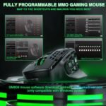 SOLAKAKA SM809 Gaming Mouse for MMO,24000 DPI,16 Programmable,RGB PC Gaming Mice,Black - Image 7
