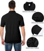 Custom Polo Shirt for Men Customized Golf Shirts Design Your Own Personalized Tee Upf50+ Print Embroidered Text Photo Logo - Image 4