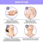 Korean Neck Firming Cream For Deep Neck Wrinkles, Loose Skin & Neckline Care – Peptide & Adenosine Tightening Cream with Hyaluronic Acid - Made in Korea 1.7 fl oz - Image 6