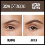 Maybelline Brow Extensions Fiber Pomade Crayon Eyebrow Makeup, Medium Brown, 1 Count - Image 4