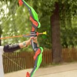 TEMI Bow and Arrow Set for Kids - Archery Toy Set - LED Light Up with Suction Cup Arrows, Target & Quiver, Indoor and Outdoor Toys for Children Boys Girls - Image 6