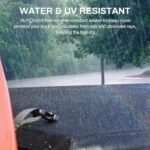 AUTOSAVER88 Soft Roll Up Truck Bed Tonneau Cover Compatible with 2007-2026 Chevy Silverado/GMC Sierra 1500 New Body Style 5.8ft Bed - Image 5