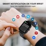 Smart Watch for Men Women SmartWatch 1.83" for iPhone Samsung Android Phone Compatible, Fitness Tracker Watch with Pedometer, Heart Rate/Sleep Monitor, Blood Oxygen, IP68 Waterproof - Image 5