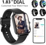 Smart Watch for Men Women SmartWatch 1.83" for iPhone Samsung Android Phone Compatible, Fitness Tracker Watch with Pedometer, Heart Rate/Sleep Monitor, Blood Oxygen, IP68 Waterproof - Image 7