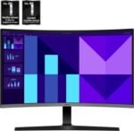 Samsung 32-inch S3 (S39GD) FHD 100Hz Curved Monitor, Game Mode, Eye Saver Mode, Multiple Connectivity with HDMI Port, Built-in Speakers, LS32D39DGANXZA, 2025 - Image 3