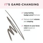 IT Cosmetics Brow Power Universal Eyebrow Pencil - Long-Lasting, Budge-Proof, Nourishing Biotin & Antioxidants, Easy to Apply & Adjustable Shades, Natural Brow Makeup, Built-in Spoolie Brush - Image 3