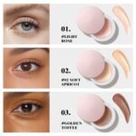 Under Eye Brightener and Concealer with Instant Awakening and Natural Blendable Under Eye Corrector for Dark Circles and Primer (#03 Golden Toffee) - Image 3
