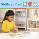 Melissa & Doug Self-Correcting Wooden Number Puzzles with Storage Box (40 pcs) - Image 5