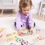 Melissa & Doug Self-Correcting Wooden Number Puzzles with Storage Box (40 pcs) - Image 6