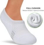 No Show Socks Womens Athletic Cushion Ankle Footies Low Cut 5-6 Pairs - Image 7
