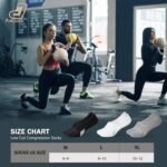 No Show Socks Womens Athletic Cushion Ankle Footies Low Cut 5-6 Pairs - Image 8