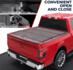 MOSTPLUS 5.5FT Roll-Up Soft Vinyl Truck Bed Tonneau Cover Compatible for 2009-2025 2026 Ford F150 F-150 Short Bed On Top (67Inch) - Image 3
