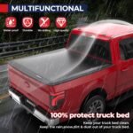 MOSTPLUS 5.5FT Roll-Up Soft Vinyl Truck Bed Tonneau Cover Compatible for 2009-2025 2026 Ford F150 F-150 Short Bed On Top (67Inch) - Image 5