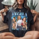 Custom Bootleg Rap Tee, Girlfriend Vintage Graphic T-Shirt, Personalized Photo Shirt, Valentine Birthday Gifts - Image 4