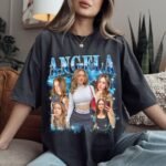 Custom Bootleg Rap Tee, Girlfriend Vintage Graphic T-Shirt, Personalized Photo Shirt, Valentine Birthday Gifts - Image 6