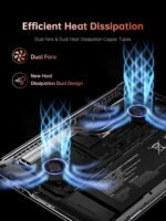 Gaming Laptop, 2026 Laptop with AMD Ryzen 7 7735HS (8C/16T, Up to 4.75GHz), 16GB DDR5 512GB NVMe SSD Laptop Computer, Up to 4TB, 16-inch FHD Display, WiFi 6, Backlit KB, Type-C, Dual Fans - Image 4