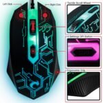 Gaming Keyboard and Mouse and Mouse pad and Gaming Headset, Wired LED RGB Backlight Bundle for PC Gamers and Xbox and PS4 Users - 4 in 1 Edition Hornet RX-250 - Image 5