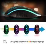 Gaming Keyboard and Mouse and Mouse pad and Gaming Headset, Wired LED RGB Backlight Bundle for PC Gamers and Xbox and PS4 Users - 4 in 1 Edition Hornet RX-250 - Image 7