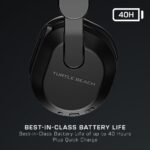 Turtle Beach Stealth 500 Wireless Amplified Gaming Headset for PS5, PS4, PC, Nintendo Switch, & Mobile – 40-Hr Battery, Bluetooth, Memory Foam Cushions, Flip-to-Mute Mic, EQ Presets – Black (Renewed) - Image 4