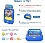 Kids Learning Tablet Educational Learning Pad for Toddlers 2-5 to Learn Alphabets, Numbers, Foods, Time, Music, Talking Cards for Toddlers，Learning Educational Toy Kids Gifts - Image 5