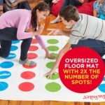 Hasbro Gaming Twister Ultimate: Bigger Mat, More Colored Spots, Family, Kids Party Game Age 6+; Compatible with Alexa (Amazon Exclusive) - Image 4