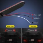 Nilight 2PCS 16Inch 11 LED Red Trailer Light Bar for Parking Stop Turn Signals Tail Brake DOT Compliant IP65 Waterproof Truck ID Marker - Image 5