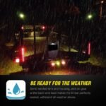 Nilight 2PCS 16Inch 11 LED Red Trailer Light Bar for Parking Stop Turn Signals Tail Brake DOT Compliant IP65 Waterproof Truck ID Marker - Image 7