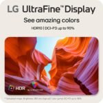 LG 27US500-W Ultrafine Monitor 27-Inch 4K UHD (3840x2160) HDR10 IPS Borderless Design Reader Mode Flicker Safe Switch App HDMI DisplayPort - White - Image 4