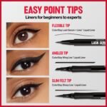 REVLON ColorStay Lash Serum + Liner, Waterproof Eyeliner, Healthier Looking Eyelashes, Smudge-Resistant Flexible Brush Tip, 001 Blackest Black - Image 13