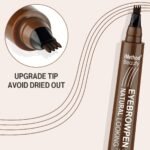 Eyebrow Pen - iMethod Upgrade Eyebrow TattooPen, Eyebrow Makeup, Long Lasting, Waterproof and Smudge-proof, Light Brown - Image 3