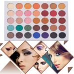 35 Colors Eyeshadow Palette with 7Pcs Makeup Brushes Set, All in One Makeup Kit Matte Shimmer Pigmented Eye Shadow Pallete Waterproof Powder Natural Nude Naked Smokey - Image 3