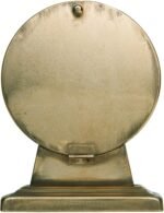 NIKKY HOME Vintage Gold Mantle Clock, Silent Non-Ticking Battery Operated Rustic Table Desk Shelf Clock for Living Room Decor - Image 7