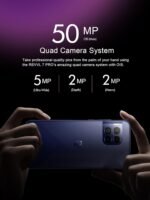 T-Mobile Revvl 7 Pro 5G Unlocked Smartphone, 256GB, Azurite Blue - Image 6