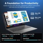 Lenovo LOQ Essential Gaming Laptop, 15.6" FHD 144Hz Display,Intel Core i5-12450HX, GeForce RTX 3050,16GB DDR5 RAM, 512GB SSD,AI Copilot, Wi-Fi 6, RJ-45, USB-C, HDMI,with Lifetime Office,Win 11 Home - Image 4