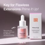 Curacoro Eyelash Extension Primer 15 ML - Increase Adhesive Bonding Power | Easily Removes Proteins and Oils/Oil Free/Longer Extension Retention (Prime It Up) - Image 9