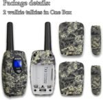 Retevis RT628 Kids Walkie Talkies,Army Toys for 6-12 Year Old Boys Girls,FRS Walky Talky with Key Lock,Gift for Outdoor Adventure Camping Hunt Trip(2 Pack,Camo) - Image 8