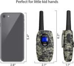 Retevis RT628 Kids Walkie Talkies,Army Toys for 6-12 Year Old Boys Girls,FRS Walky Talky with Key Lock,Gift for Outdoor Adventure Camping Hunt Trip(2 Pack,Camo) - Image 9