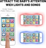 Toy Learning Play Cell Phone with 8 Functions and Dazzling Lights Interactive Toy for Toddler Baby Kids Boys Girls - Image 5