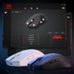 Redragon M916 STD 3-Mode Wireless Gaming Mouse, 49G Ultra-Light 24K DPI Mice w/Ergonomic Natural Grip Build, Full Programmable Buttons, Software Supports DIY Keybinds & DPI - Image 7