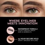 Luxillia Magnetic Eyeliner for Magnetic Eyelashes, Upgraded Strongest Hold, Most Natural Look, Waterproof, Smudge Proof Liquid Liner in Black - Image 7