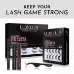 Luxillia Magnetic Eyeliner for Magnetic Eyelashes, Upgraded Strongest Hold, Most Natural Look, Waterproof, Smudge Proof Liquid Liner in Black - Image 10