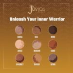 Juvia's Place Palette The Warrior - Warm Golds, Browns & Bronzes, Shades of 9, Warm and Neutral Palette, Pigmented Makeup Palette Eye Color & Shine - Image 7