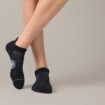 CS CELERSPORT Men's Ankle Running Socks with Cushion Low Cut Athletic Tab Socks for Men Women 6 Pack - Image 8