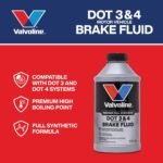 Valvoline DOT 3 & 4 Synthetic Brake Fluid with High Boiling Point, Corrosion Protection, Vapor Lock Resistance, Compatible with ABS, Disc and Drum Brake Systems, 12oz - Image 7